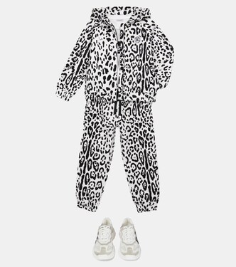 Felpa in misto cotone con cappuccio | Dolce&Gabbana Kids