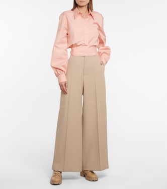 Cropped-Hemd aus Baumwolle | Tod's