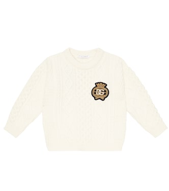 Pull en laine à logo | Dolce&Gabbana Kids