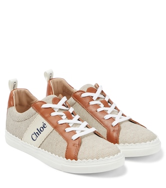 Sneakers Lauren in canvas | Chloé Kids
