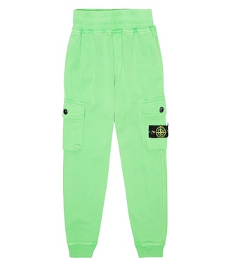 Jogginghose aus Baumwoll-Fleece | Stone Island Junior