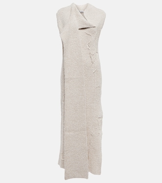 Ribbed-knit wool-blend midi dress | Acne Studios