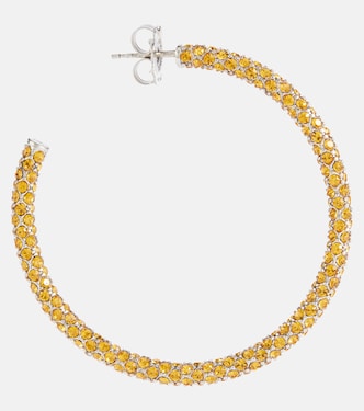 Boucles d'oreilles Cameron à cristaux | Amina Muaddi