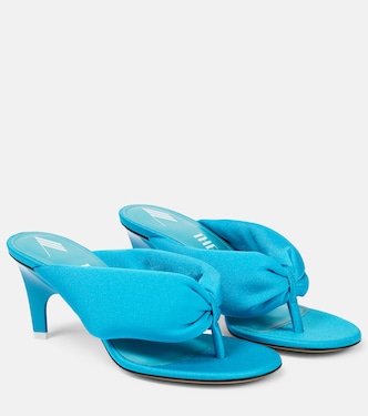 Sandalen Rem aus Satin | The Attico
