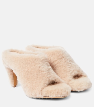 Marion shearling mules | Khaite