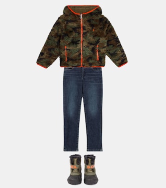 Veste en shearling synthétique à motif camouflage | Polo Ralph Lauren Kids
