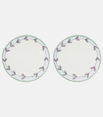 x Marni Blossom Milk set of 2 dinner plates | Serax