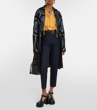 Blusa in seta con volant | Etro
