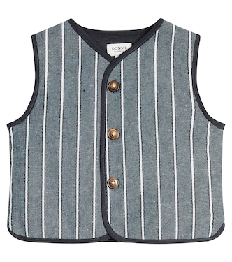 Baby - Gilet Rio in cotone e lino | Donsje