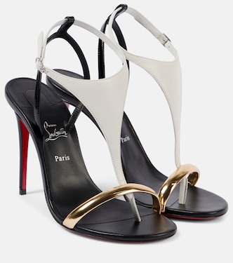 Athina 100 leather sandals | Christian Louboutin