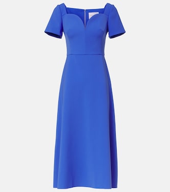 Off-Shoulder-Midikleid | Carolina Herrera