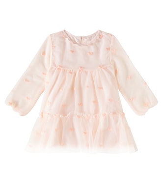 Baby - Abito in tulle a balze | Stella McCartney Kids
