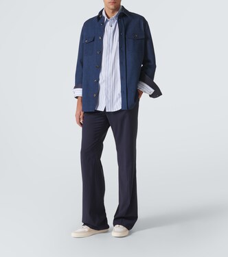 Sneakers BBall Duo aus Leder und Veloursleder | Common Projects