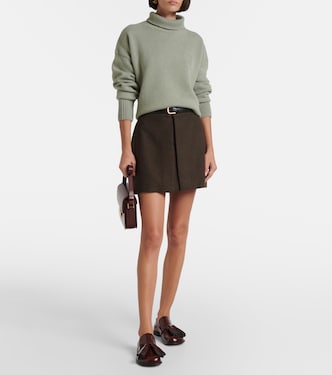 Ami De Cœur wool and cashmere turtleneck sweater | Ami Paris