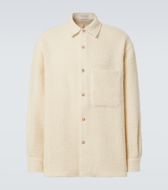 Hemdjacke aus Wolle und Baumwolle | King & Tuckfield