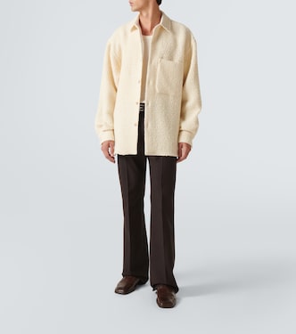 Hemdjacke aus Wolle und Baumwolle | King & Tuckfield