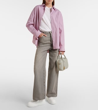 Baskets H-Stripes à plateforme en cuir | Hogan