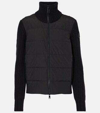 Daunenjacke aus Wolle und Kaschmir | Moncler
