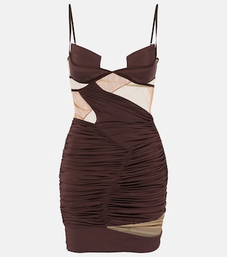 Vestido corto drapeado | Nensi Dojaka