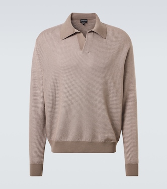 Polopullover aus einem Wollgemisch | Giorgio Armani
