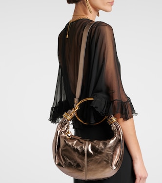 Schultertasche Bracelet Small aus Leder | Chloé
