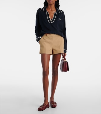 Polo de seda y algodón | Gucci