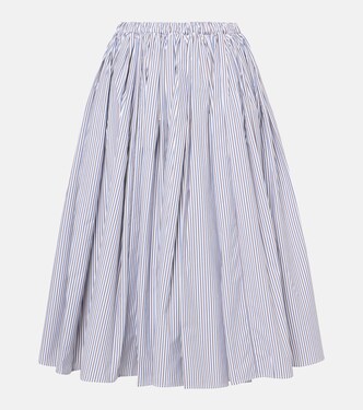 Striped midi skirt | Prada