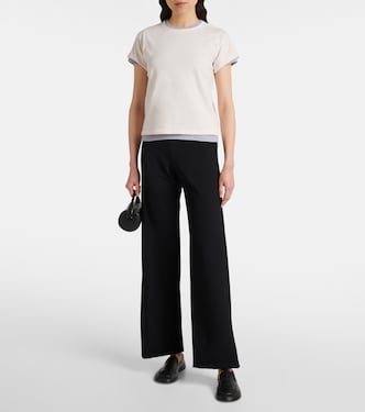 Rio high-rise ponte flared pants | Leset