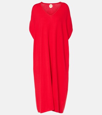 Abito midi in cotone, seta e cashmere | Jardin des Orangers