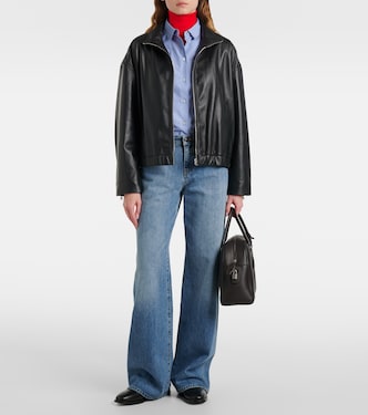 Veste en cuir | Yves Salomon