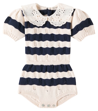 Baby Marina knitted cotton bodysuit | The New Society