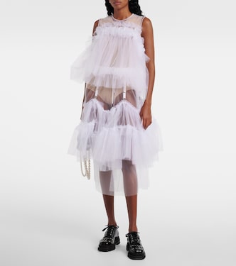 Top en tulle | Noir Kei Ninomiya