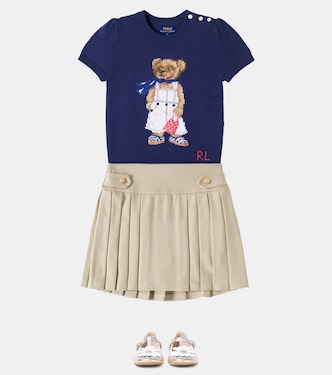 Polo Bear 코튼 탑 | Polo Ralph Lauren Kids