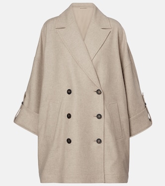 Oversized wool jacket | Brunello Cucinelli