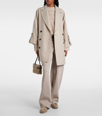 Oversized wool jacket | Brunello Cucinelli