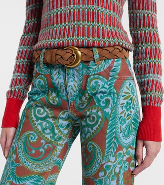 Braided suede belt | Etro