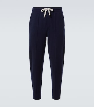 Pantaloni sportivi in misto cashmere | Brunello Cucinelli