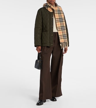 束带绗缝夹克 | Burberry
