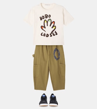Printed cotton jersey T-shirt | Bobo Choses