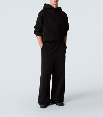 Oversized cotton jersey hoodie | Entire Studios