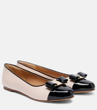 Varina leather ballet flats | Ferragamo