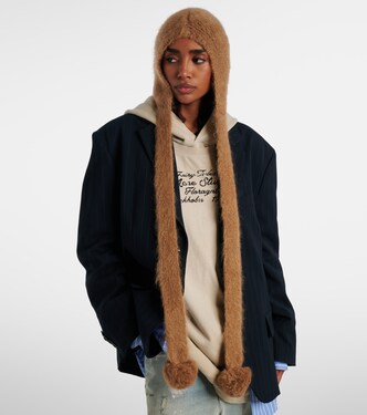Klavad mohair and wool hat | Acne Studios