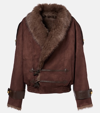 Reversible faux fur jacket | Xu Zhi