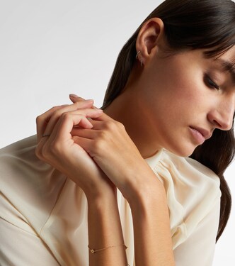 Come Closer 10kt gold huggie earrings | Stone and Strand