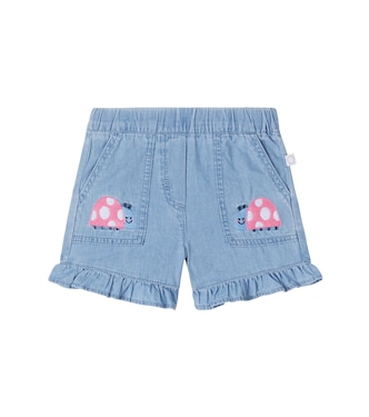 Baby Bug cotton chambray shorts | Stella McCartney Kids