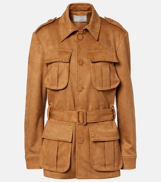 Studded belted field jacket | Xu Zhi