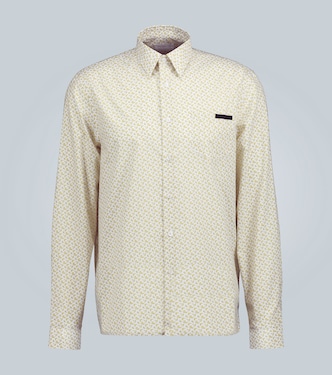 Fruit cotton poplin shirt | Prada