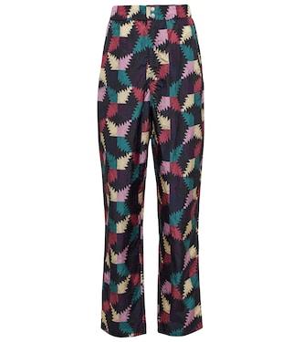Midaloni printed wide-leg pants | Marant Etoile