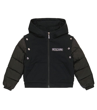 Embellished puffer jacket | Moschino Kids