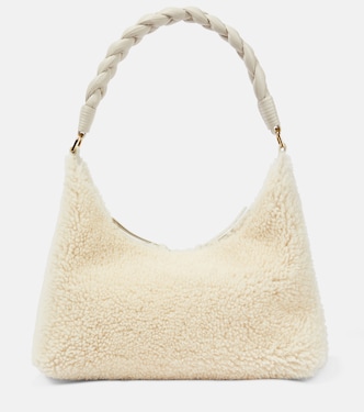 Borsa a spalla Braid in shearling | Altuzarra